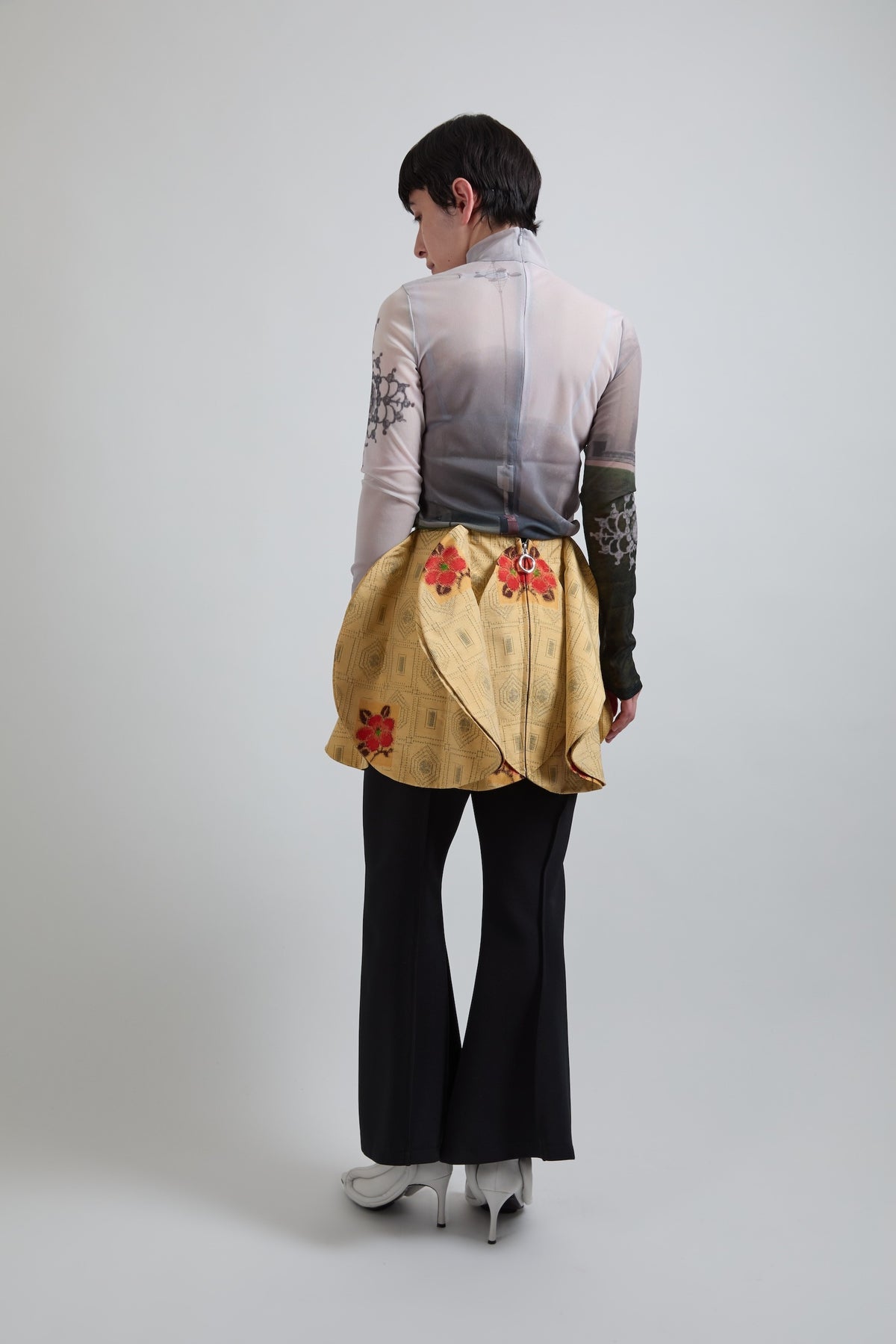 "3711"PROJECT Petal Skirt -76