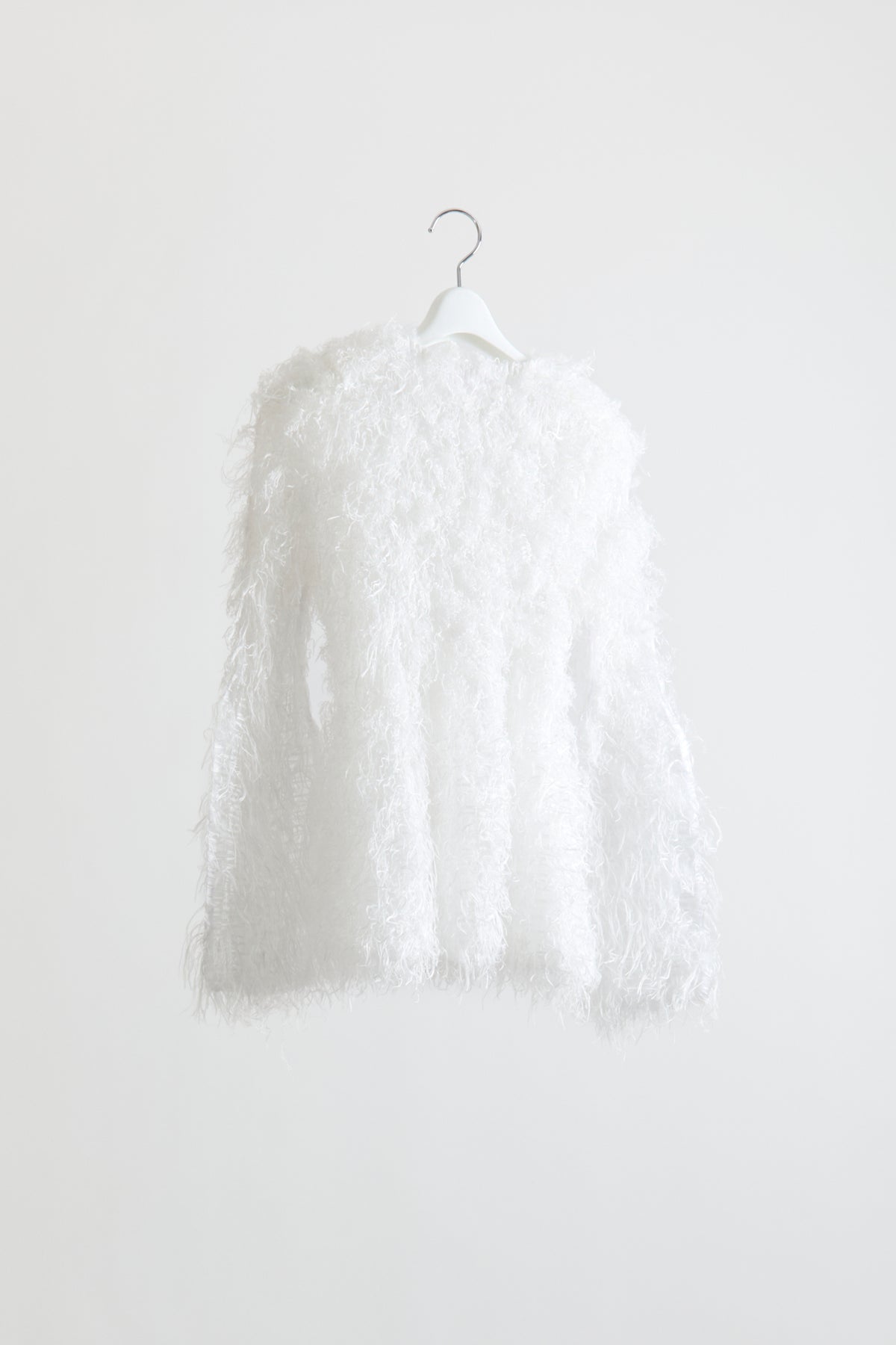 Flare Sleeved Pleats Top (Feather)