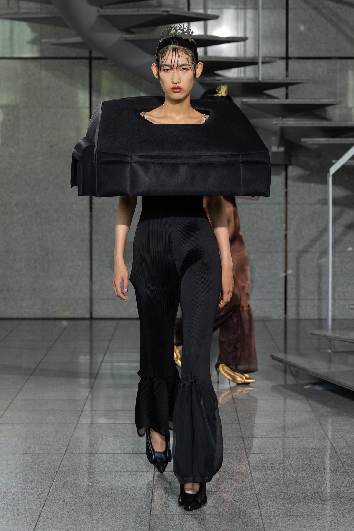 Pleats Jump Suit