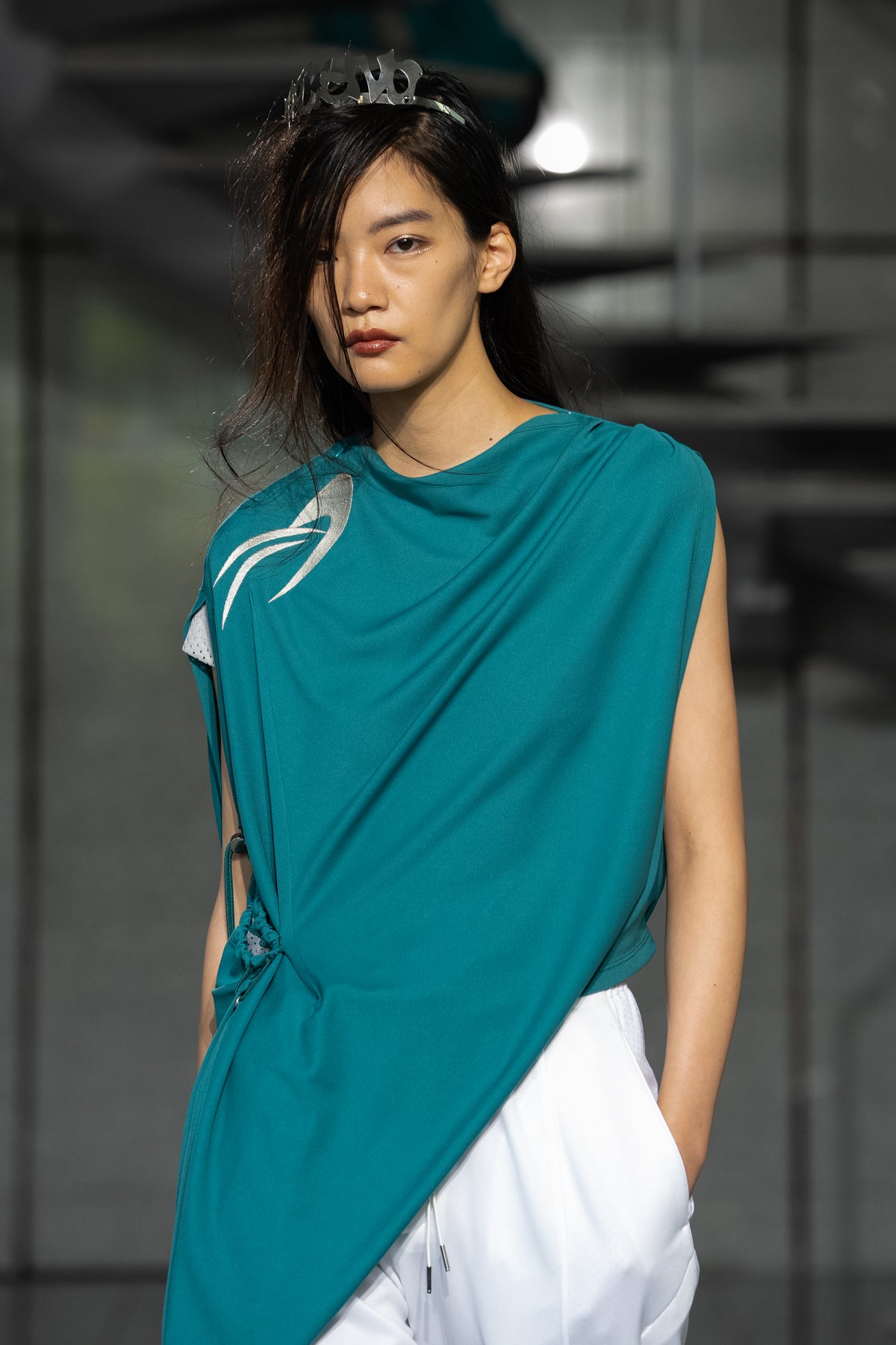 Knapsack Drape Top