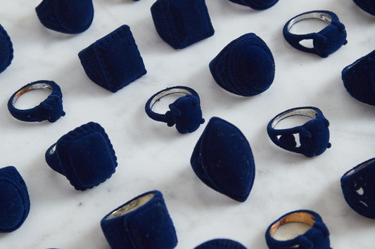 Pile Covered Ring - Large