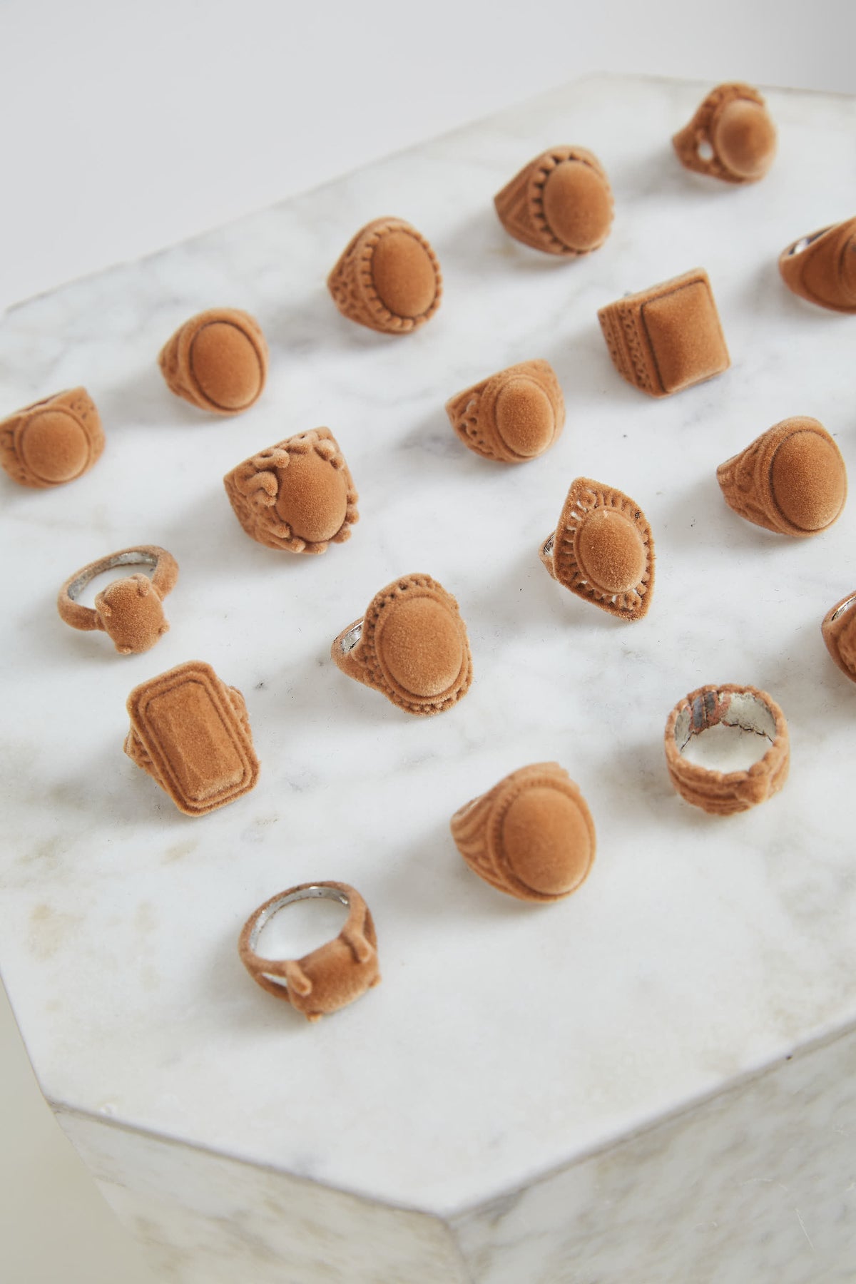 Pile Covered Ring - Small