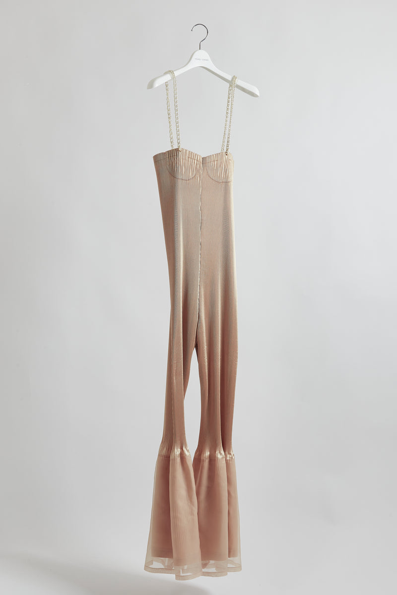 Pleats Jump Suit