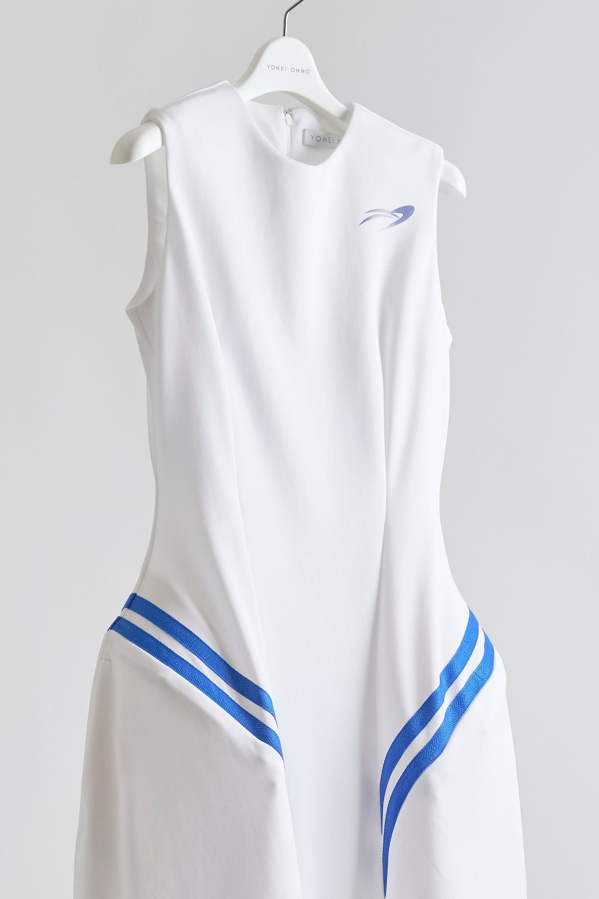Side Padded Jersey Dress