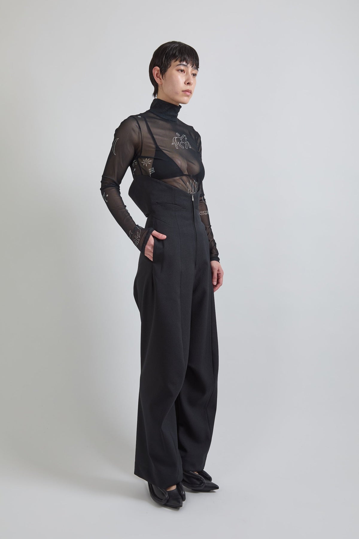 High Waist Trousers