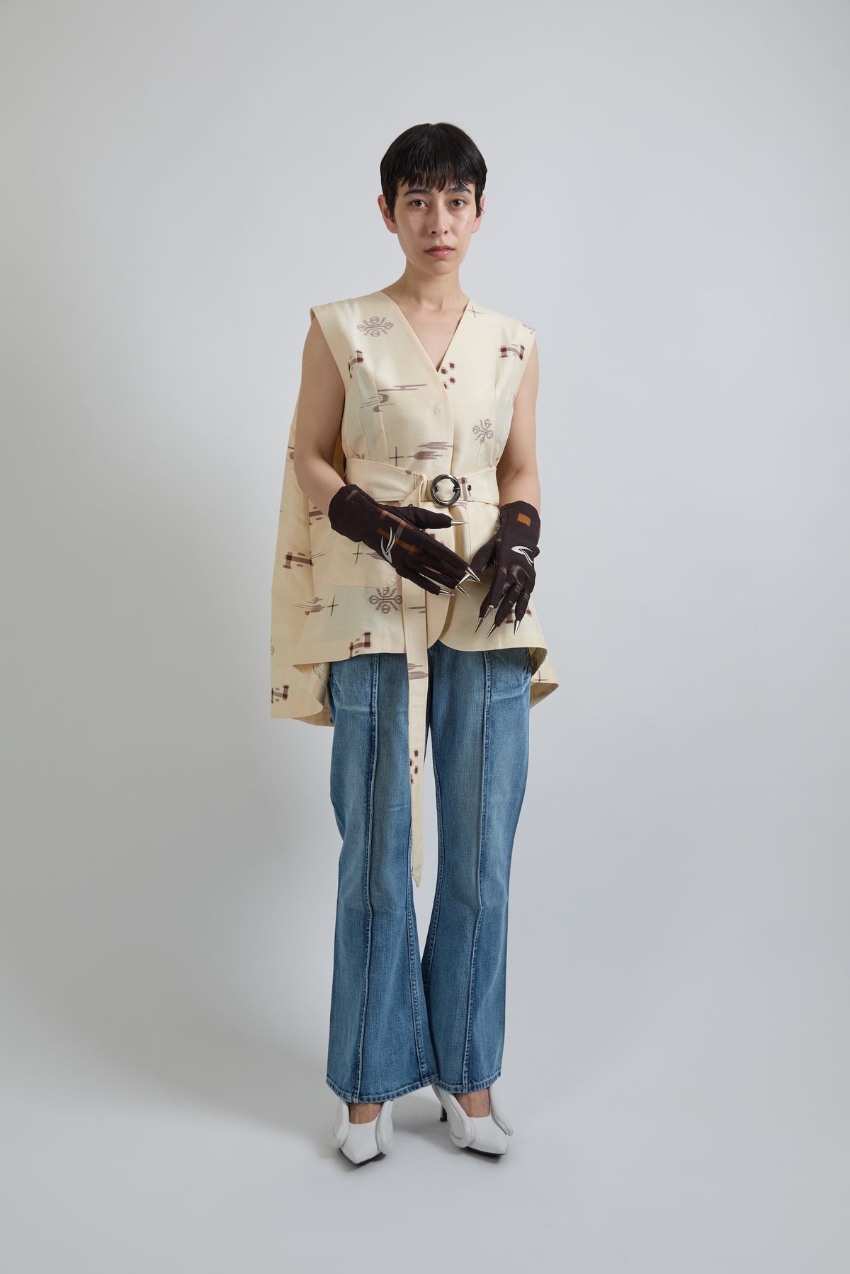 "3711"PROJECT Mantle Sleeveless Jacket -74