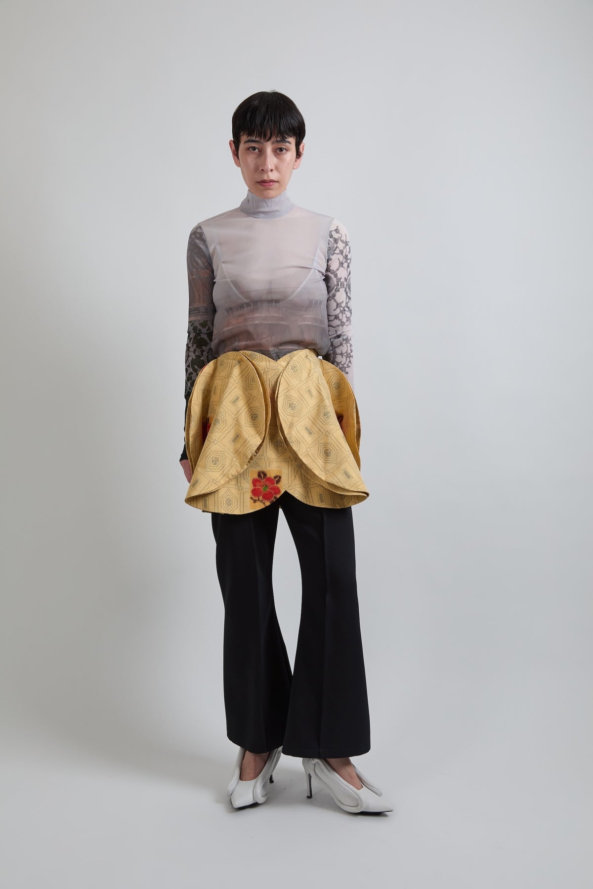 "3711"PROJECT Petal Skirt -76