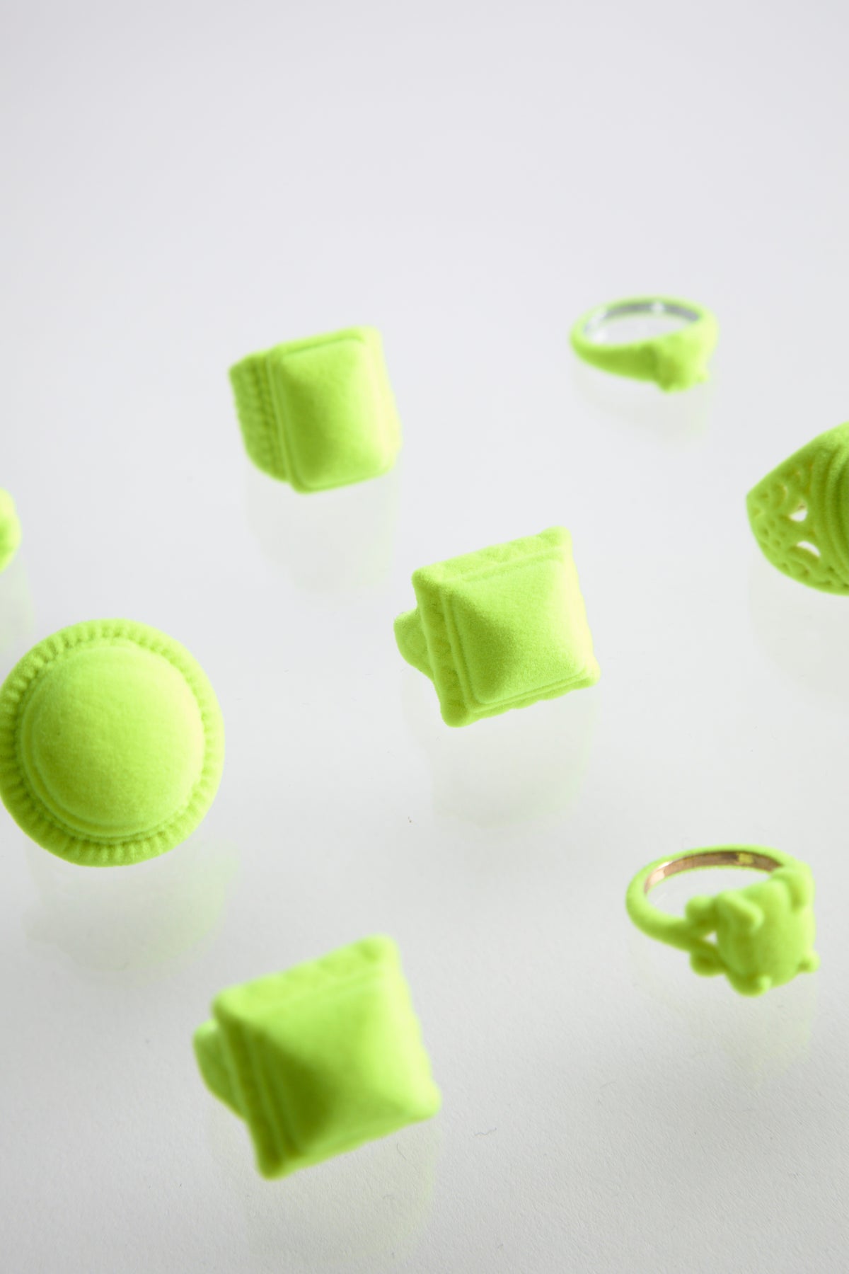 Pile Covered Ring - Small