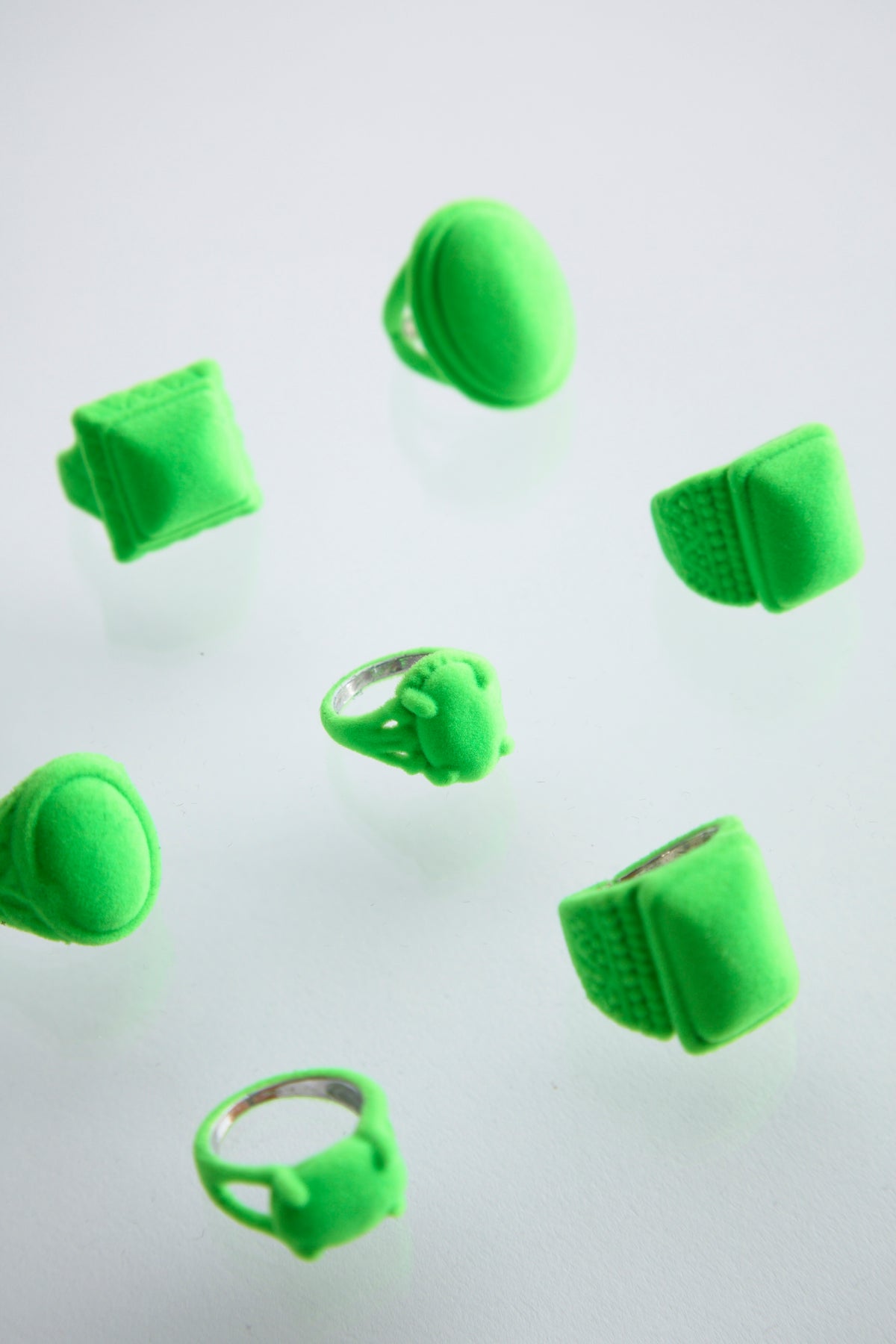 Pile Covered Ring - Small