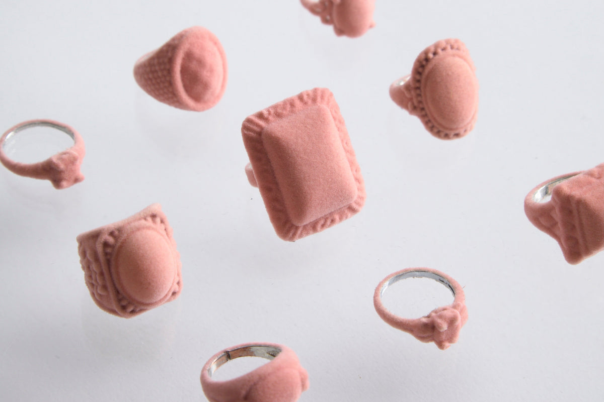 Pile Covered Ring - Small