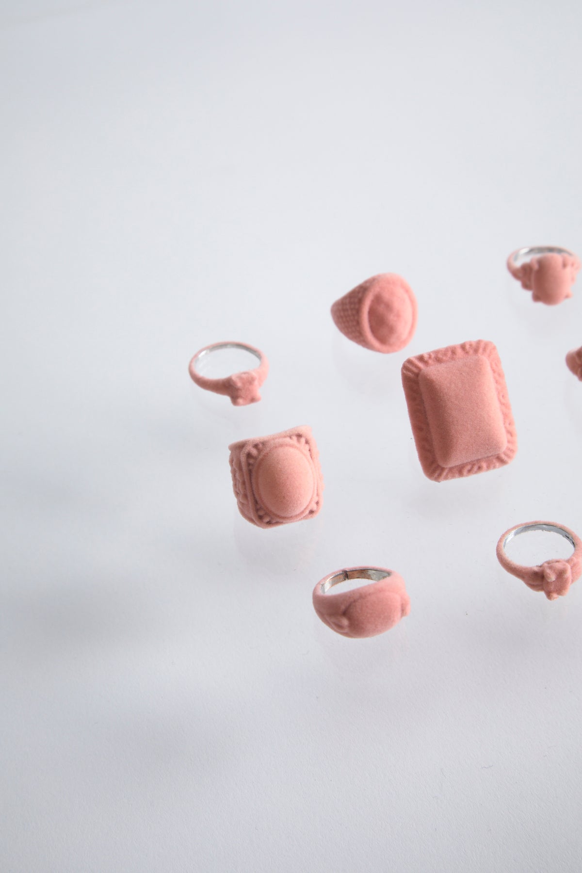 Pile Covered Ring -  Large