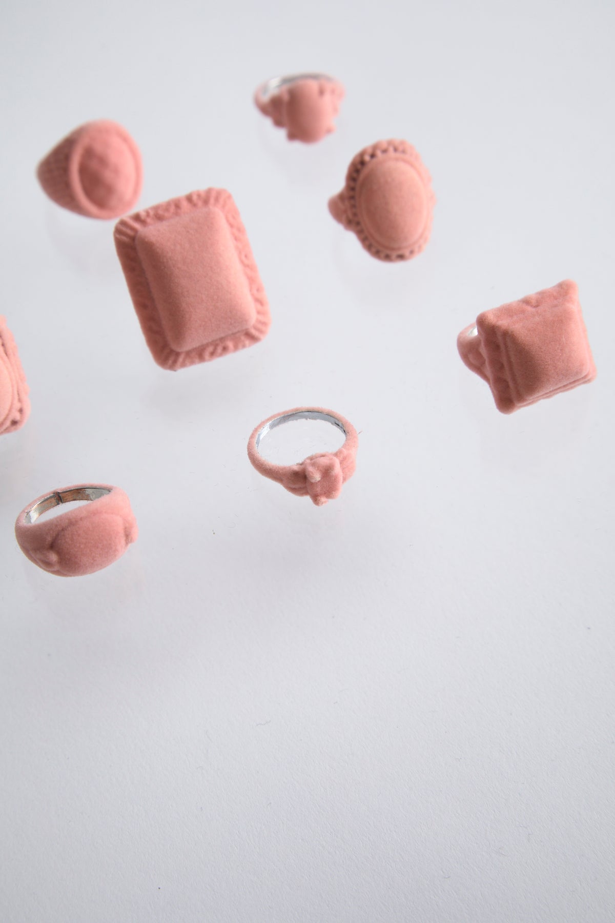 Pile Covered Ring -  Large