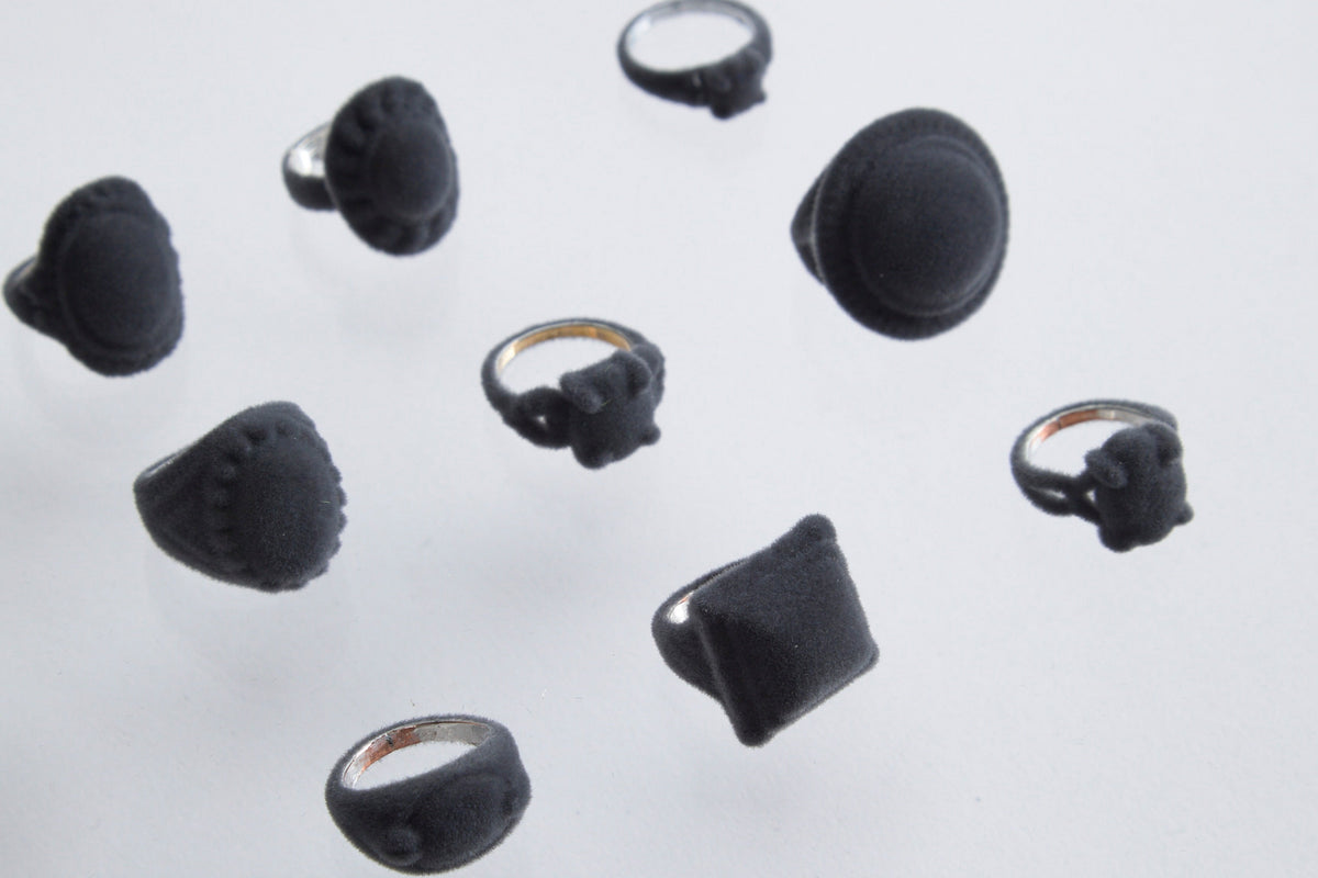 Pile Covered Ring - Large