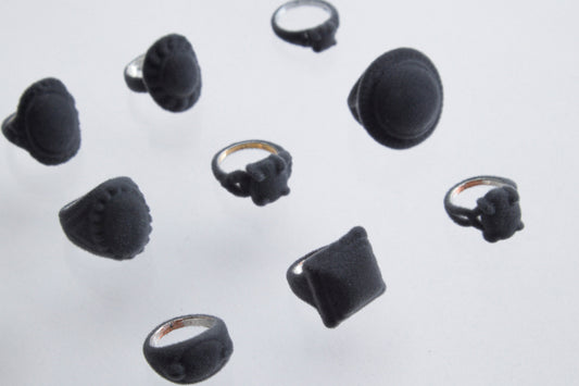 Pile Covered Ring - Large
