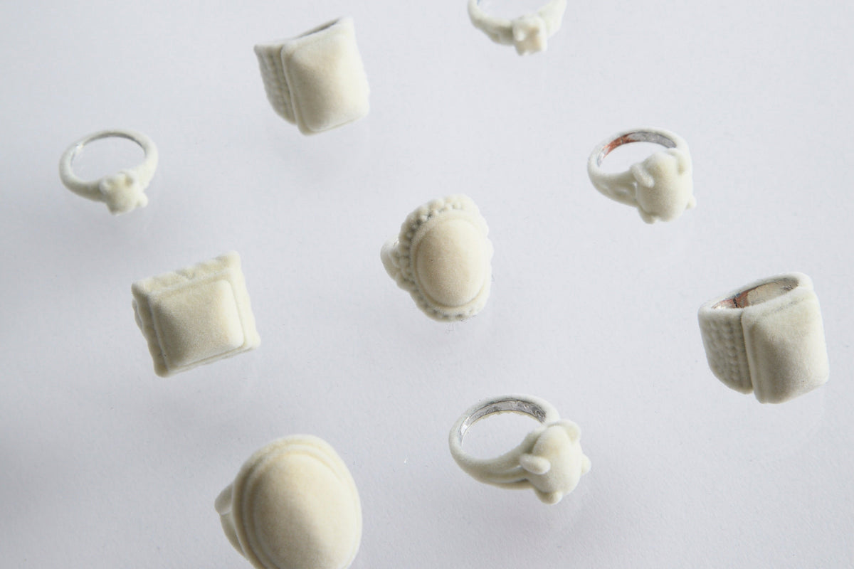 Pile Covered Ring - Small