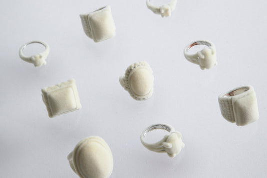 Pile Covered Ring -  Large