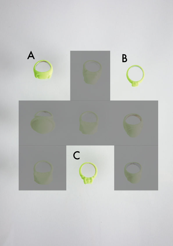 Pile Covered Ring - Small