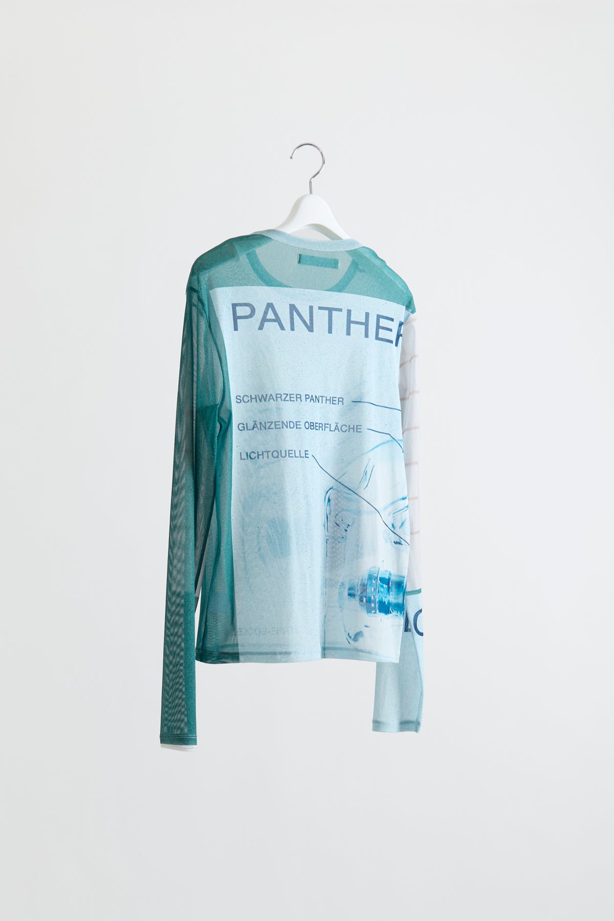 Graphic Mesh Top