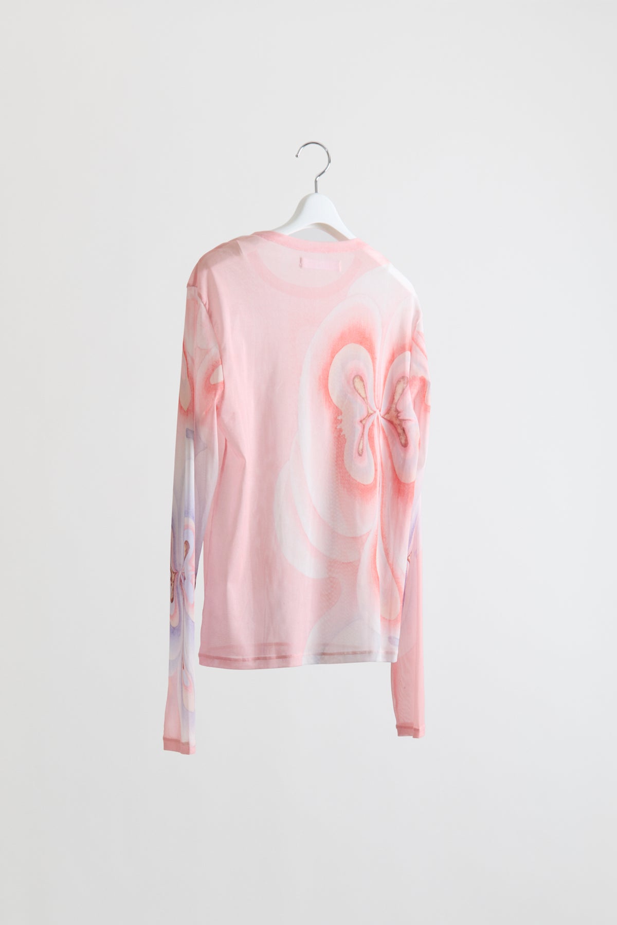 Graphic Mesh Top