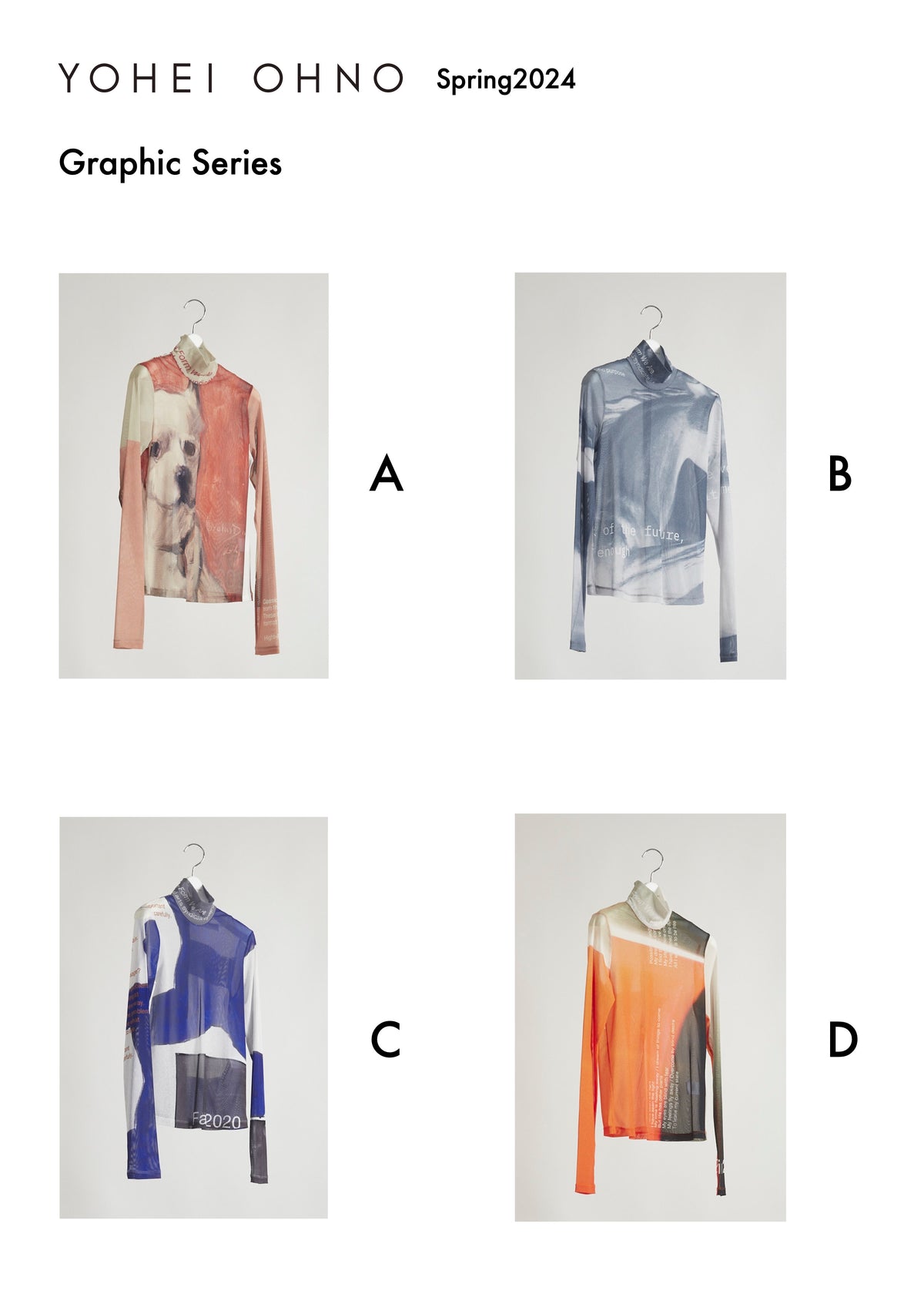Graphic Mesh Top (SPRING2024)