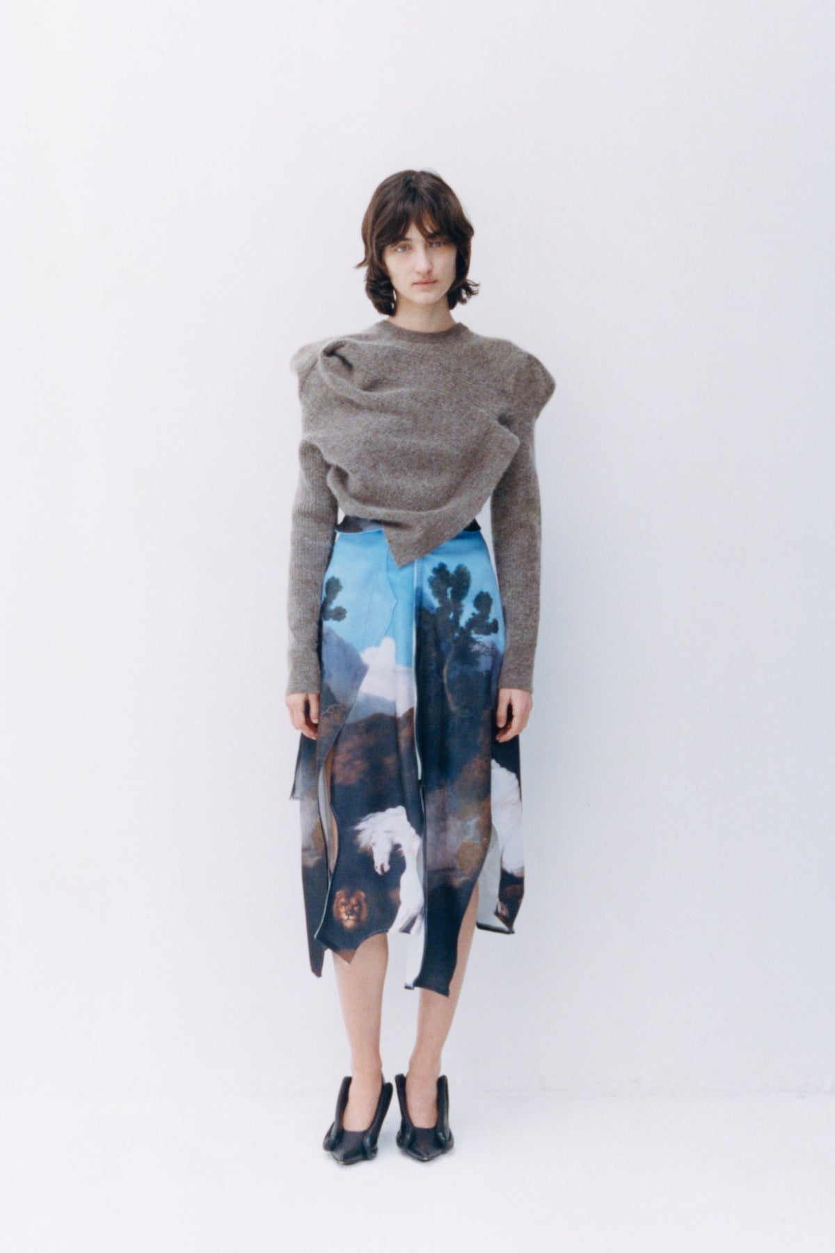 Reconstructed Skirt (Print)