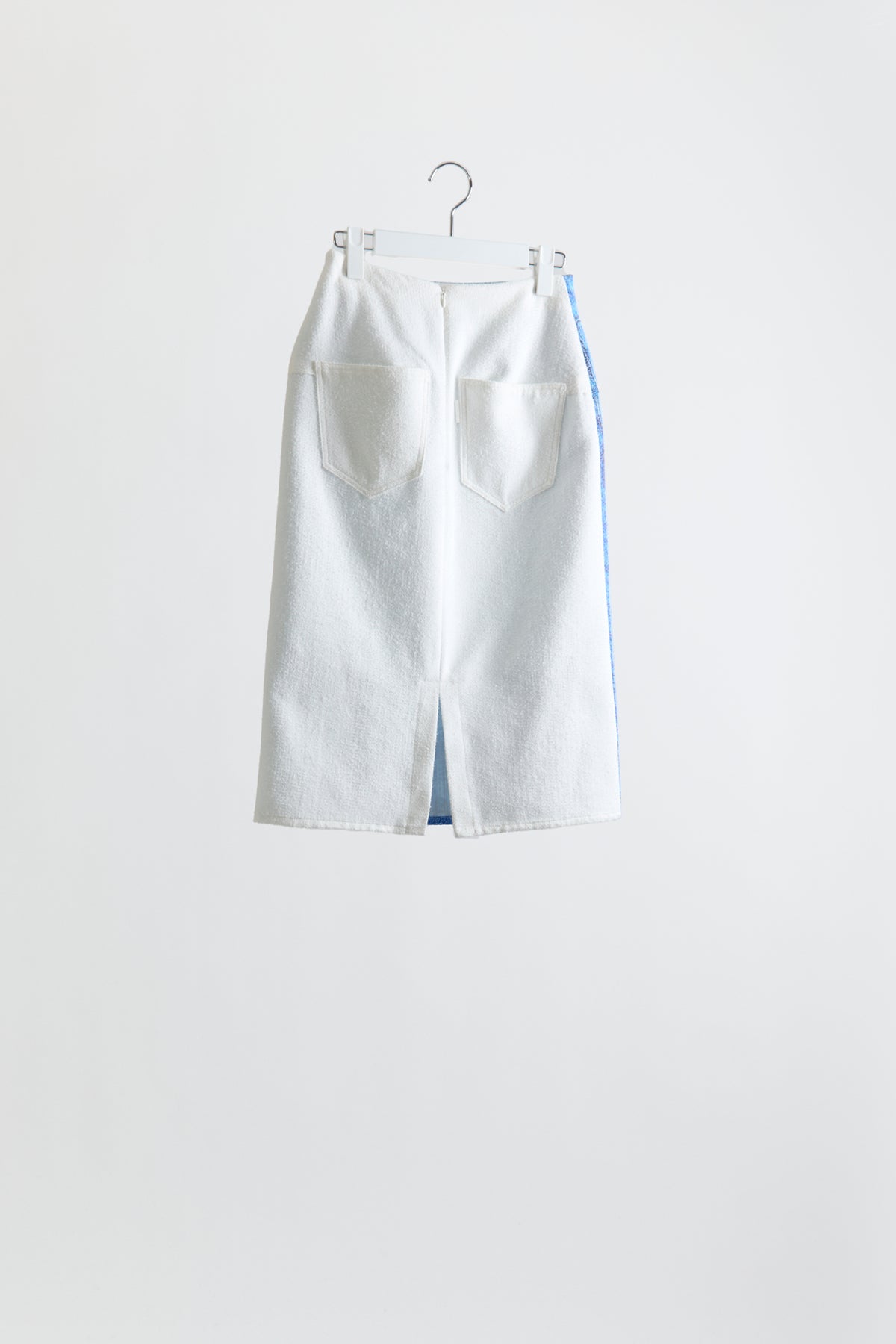 Trompe l'oeil  Denim Skirt