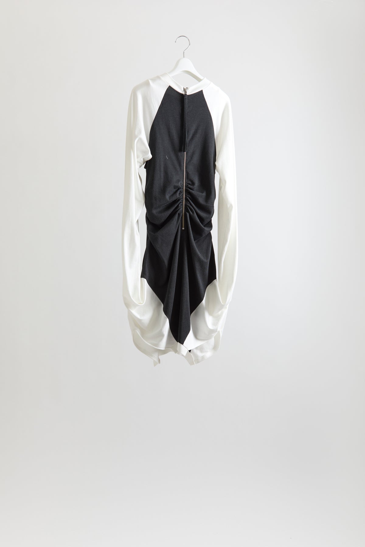 Upside-down Raglan T-dress