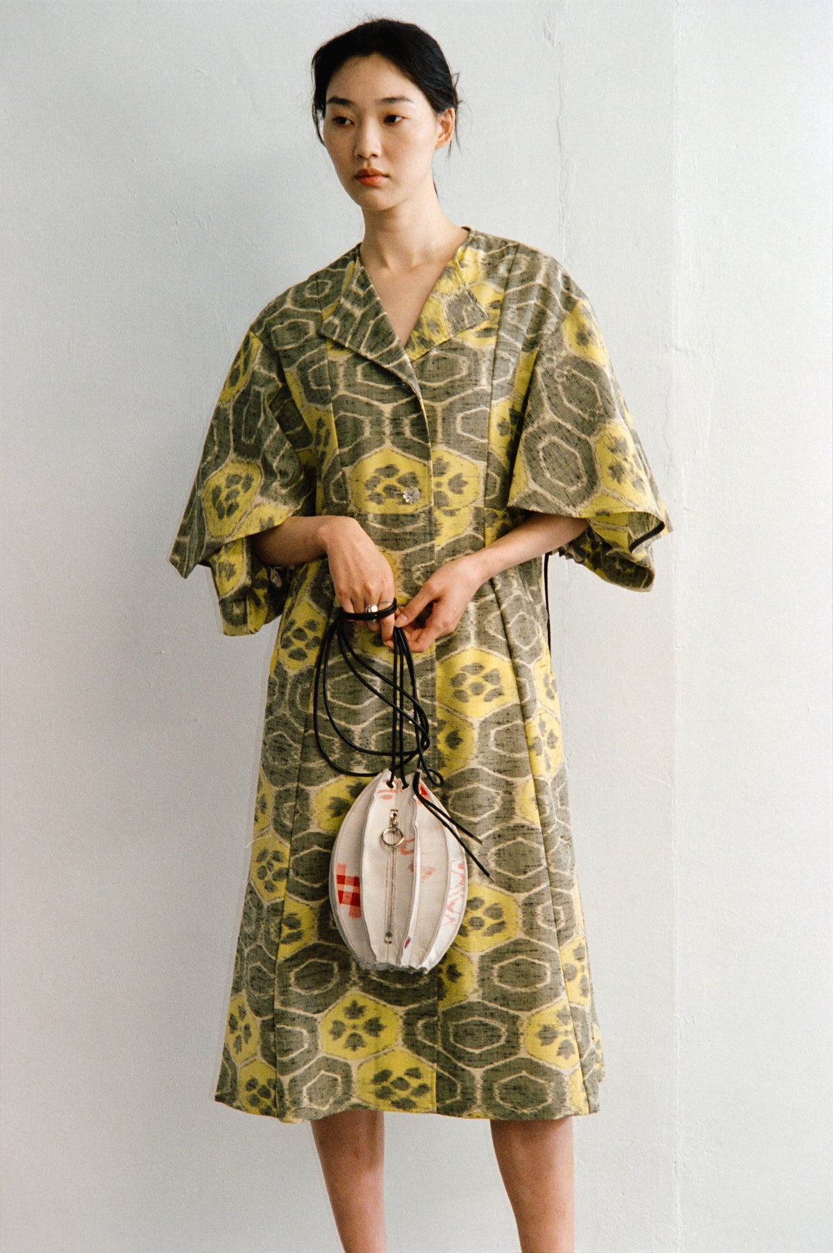 "3711 PROJECT" Layered Sleeve Coat Dress -54