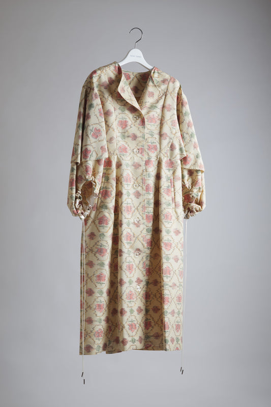 "3711 PROJECT" Layered Sleeve Coat Dress -54