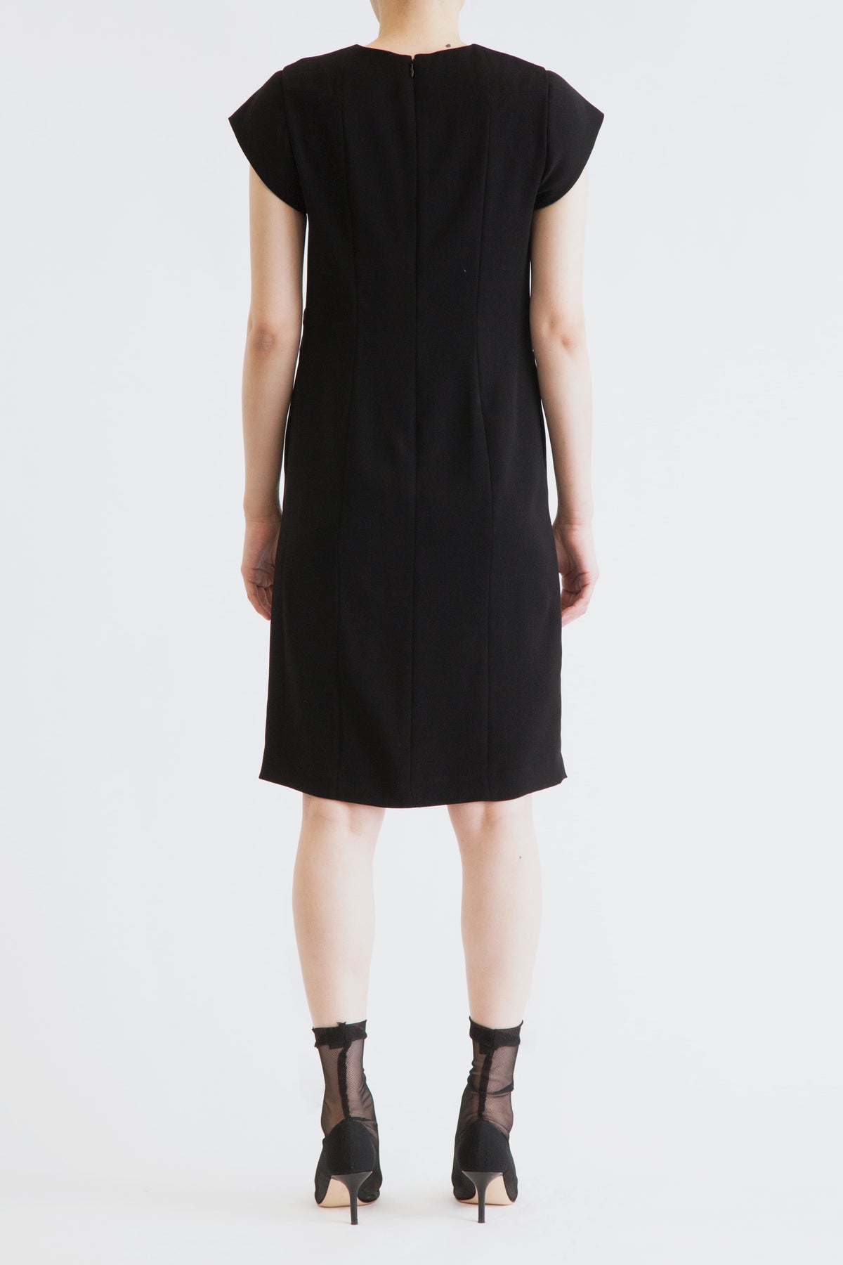 Front Shirring Dress